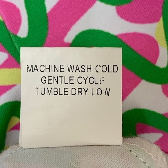 Melly M Small 3/4 Abstract Design Dress - Picture 11 of 12